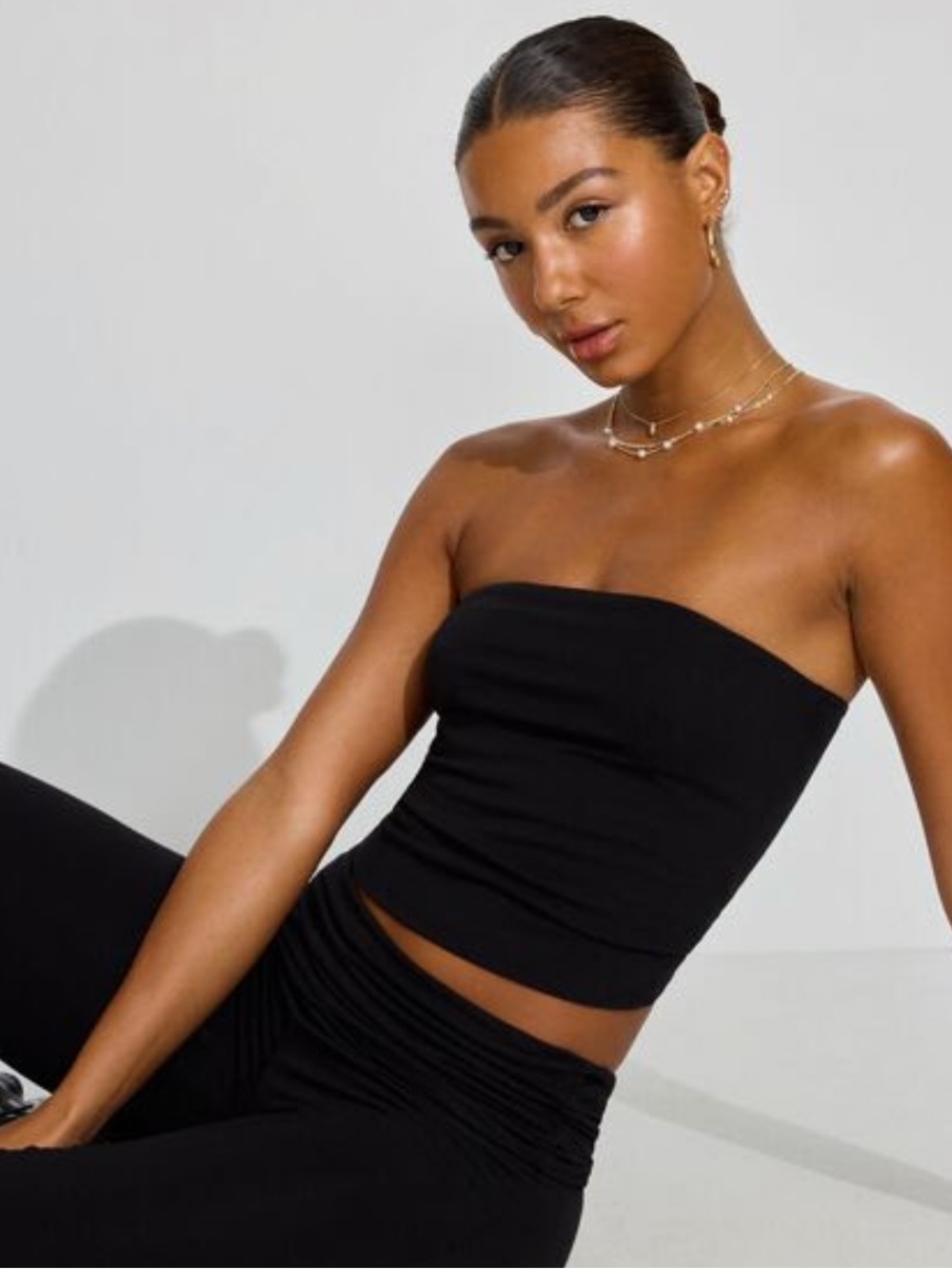 Garage Tasia Tube Top Black NWT